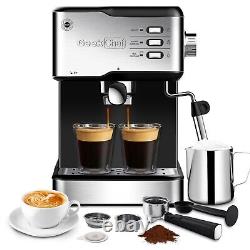 Geek Chef Espresso Machine 20 Bar, Cappuccino latte Maker Coffee Machine