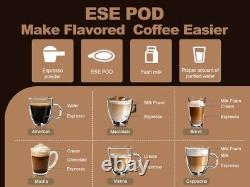 Geek Chef Espresso Machine 20 Bar Pump Coffee Maker with Milk Frother