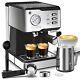 Geek Chef Espresso Machine 20 Bar Pump Pressure Cappuccino Latte Maker Coffee