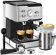 Geek Chef Espresso Machine 20 Bar Pump Pressure Cappuccino Latte Maker Coffee
