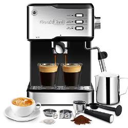 Geek Chef Espresso Machine Coffee Maker Cappuccino latte Maker 20 Bar