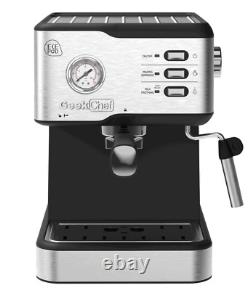 Geek Chef Espresso Machine and Cappuccino latte Maker 20 Bar Pump Coffee