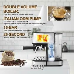 Gevi Espresso Machine 15 Bar Pump Pressure Expresso Coffee Machine With Milk