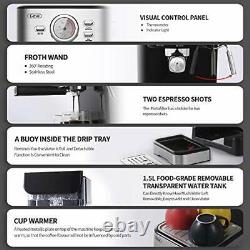 Gevi Espresso Machine 15 Bar Pump Pressure Expresso Coffee Machine With Milk
