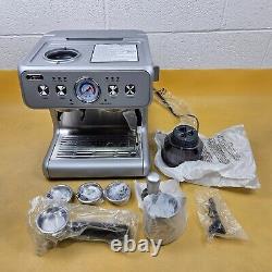 Gevi Espresso Machine With Grinder, 20 Bar Dual Boiler Automatic Espresso Machin