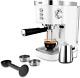 Gevi Espresso Machines 20 Bar Fast Heating Automatic Cappuccino Coffee Maker Wit