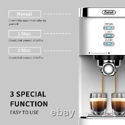 Gevi Espresso Machines 20 Bar Fast Heating Automatic Cappuccino Coffee Maker wit