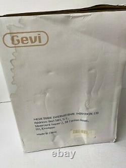 Gevi GECME403-U Coffee Espresso Machine Silver Stainless Steel NEW Box Damage
