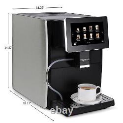 Hipresso Super-automatic Espresso Coffee Machine -Large 7 Inches HD TFT Display