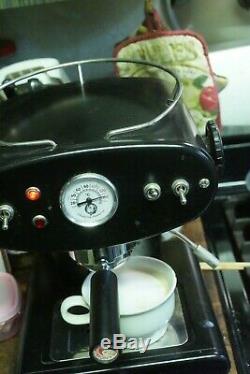 Illy francis francis x1 2nd generation espresso machine black, for ground coffee