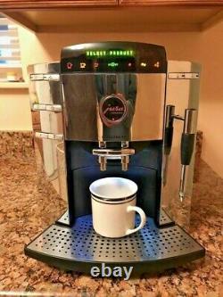 JURA CAPRESSO Impressa F9 Super Automatic Coffee Espresso Machine Chrome Black