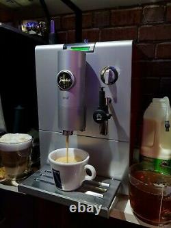 JURA ENA 7 Bean to cup COFFEE MACHINE CHERRY CAPPUCCINO