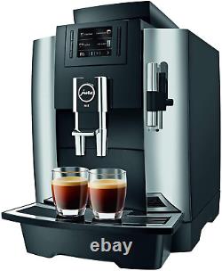 Jura 15145 Automatic Coffee Machine We8, Chrome