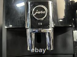 Jura E8 Automatic 12-Cup Coffee Maker Expresso Latte Machine Used Please Read