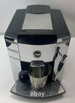 Jura Impressa F9 Chrome Superautomatic Espresso Machine! Used Works Great