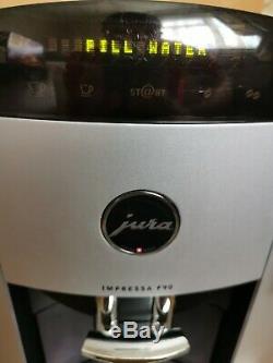 Jura Impressa F90 Bean to Cup Coffee Machine + Cappuccino Nozzle, Box & Manual