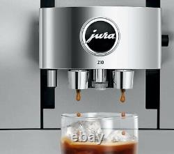 Jura Z10 Automatic Coffee Machine Aluminum White