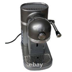 KitchenAid Nespresso KES0503 Silver Espresso Pod Coffee Machine Tested/working