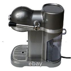 KitchenAid Nespresso KES0503 Silver Espresso Pod Coffee Machine Tested/working
