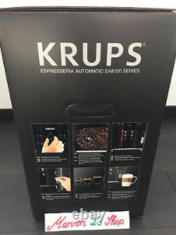 Krups EA 8108 fully automatic Espresso coffee machine black, from Germany