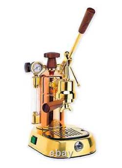 LA PAVONI Pro Copper/Brass/Wood 16 cup Espresso Machine