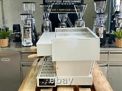 La Marzocco Linea Classic AV 2 Group Commercial Coffee Machine Mother of Pearl