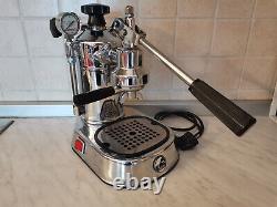 La Pavoni Professional Chrome Espresso Maker coffee lever macchine