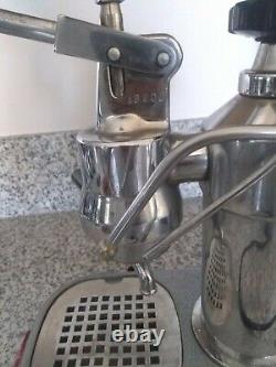La Pavoni europiccola coffee lever espresso machine year 1964 grey base