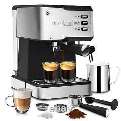 Machine Espresso Coffee Nespresso Maker Bar Breville Cappuccino 20 Stainless