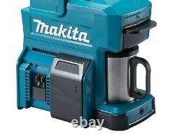Makita DCM501 10.8v / 18v CXT LXT Cordless Coffee Maker Machine + 10.8v Battery