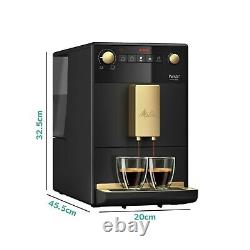 Melitta Purista Limited Edition Bean To Cup Coffee Machine Black & Gold
