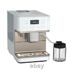 Miele CM 6360 MilkPerfection Countertop Coffee Machine Lotus White