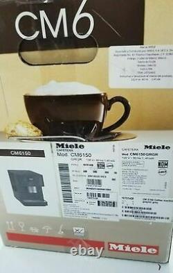 Miele CM6150 Graphite Grey Countertop Coffee Machine with Onetouch