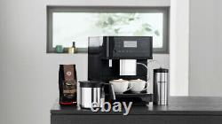 Miele CM6350 Coffee Machine with OneTouch for Two Black Certified Refurbished