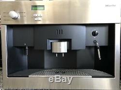 Miele CVA615 Built In Coffee Machine Plus Warming Drawer And Accessories