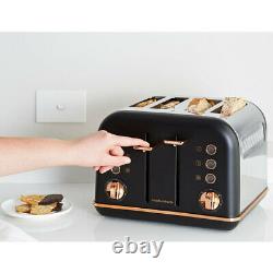 Morphy Richards Accent Stainless Steel Toaster/Kettle & Coffee Machine Rose Gold