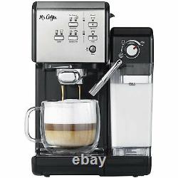 Mr. Coffee 1 Touch 19 Bar Pump Programmable Espresso Maker Machine (Open Box)
