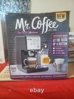 Mr. Coffee BVMC-EM6701SS Espresso Maker and Cappuccino Machine Silver USED