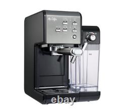 Mr. Coffee Black Stainless OneTouch Coffee House Espresso and Cappuccino Machine