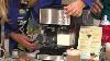 Mr Coffee Cafe Barista Espresso Latte U0026 Cappuccino Maker W Grinder With Albany Irvin
