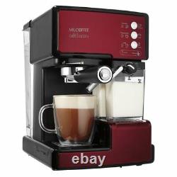 Mr. Coffee Café Barista Premium Espresso and Cappuccino Machine-Red