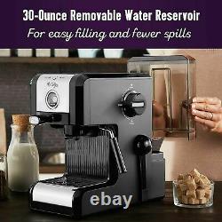 Mr. Coffee Easy Espresso Machine with Milk Frother