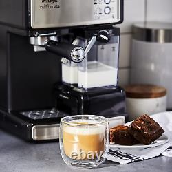 Mr. Coffee Espresso Cappuccino Machine Programmable with Automatic Milk Frother