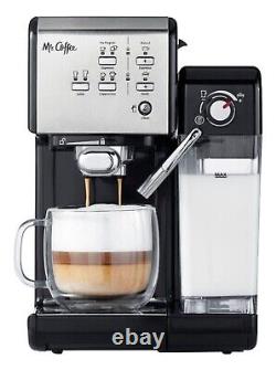 Mr. Coffee Espresso Maker and Cappuccino Machine Silver BVMC-EM6701SS Untested