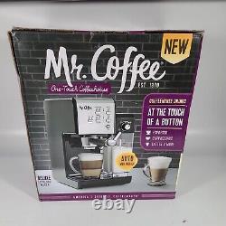Mr. Coffee Espresso Maker and Cappuccino Machine Silver BVMC-EM6701SS Untested