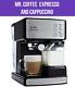 Mr. Coffee Espresso And Cappuccino Machine, Programmable Coffee Maker Cafe Barist