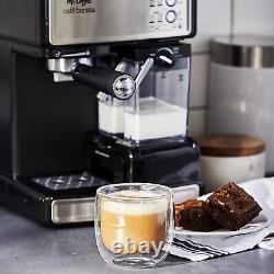 Mr. Coffee Espresso and Cappuccino Machine, Programmable Coffee Maker US NEW Y1