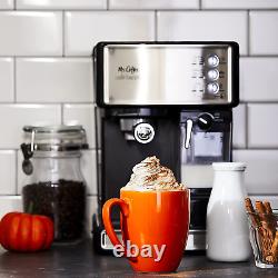 Mr. Coffee Espresso and Cappuccino Machine, Programmable Coffee Maker with Autom