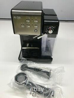 Mr. Coffee One-Touch CoffeeHouse Espresso&Cappuccino Machine Black/Stainless GR