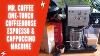 Mr Coffee One Touch Coffeehouse Espresso And Cappuccino Machine Review Mr Coffee Espresso Maker